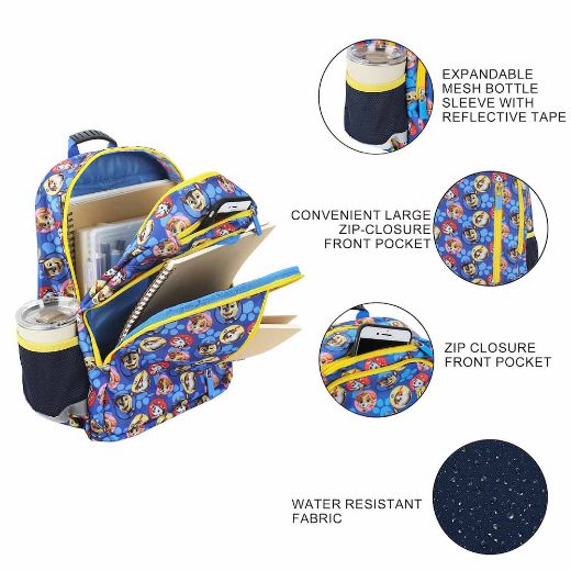 Picture of PAW Petrol AOP Youth Lunch Kit & Backpack Set