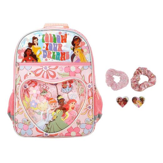 Picture of Disney Princess AOP Youth Hair Accessories & Backpack Set
