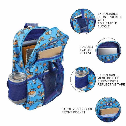 Picture of Dog Man AOP Youth Lunch Kit & Backpack Set