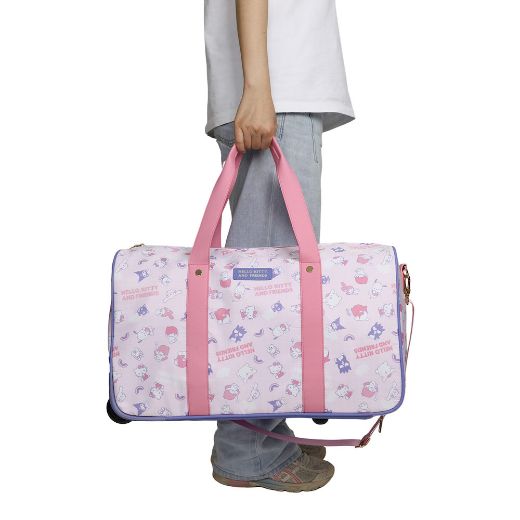 Picture of Hello Kitty & Friends Rolling Duffle Travel Bag