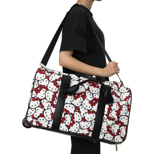 Picture of Hello Kitty Rolling Duffle Travel Bag