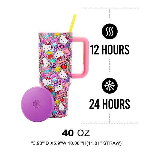 Picture of Hello Kitty 40 oz Stainless Steel Tumbler