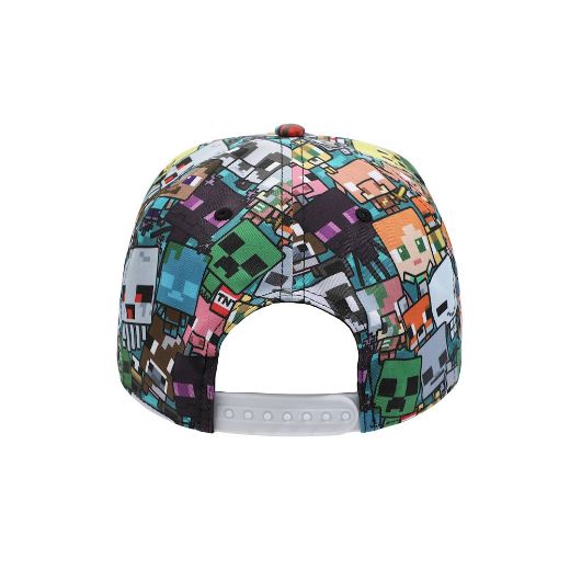 Picture of Minecraft AOP Curved Bill Snapback