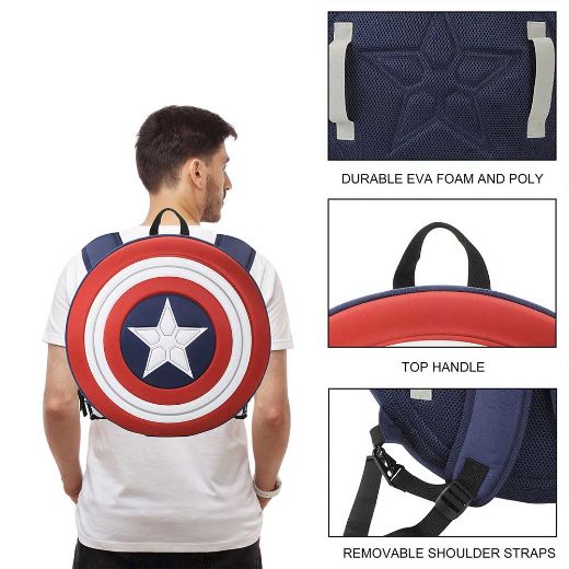 Picture of Marvel Captain America Shield Backpack