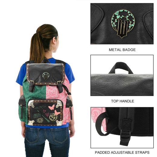 Picture of Wicked Split Elphaba and Glinda Icons Backpack
