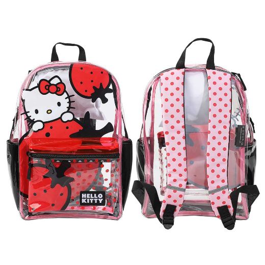 Picture of Hello Kitty Transparent Hooded Backpack