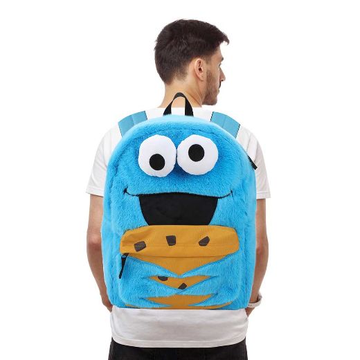 Picture of Sesame Street Cookie Monster Big Face 3D Backpack