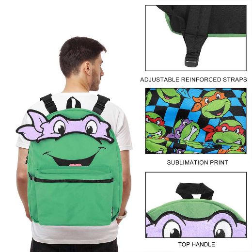 Picture of Teenage Mutant Ninja Turtles Reversible AOP Backpack 