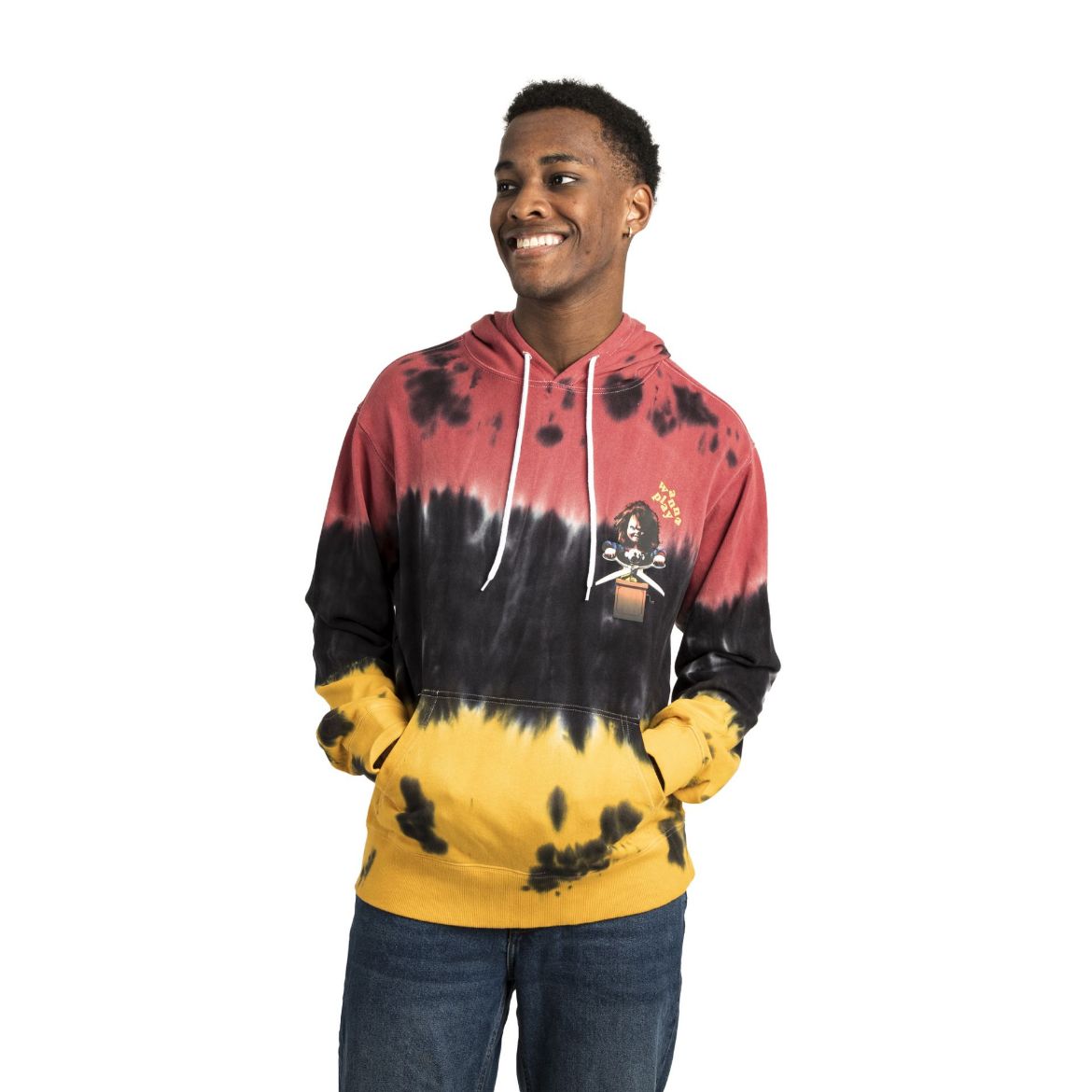 Picture of Chucky Characters Custom Washed Unisex Hoodie