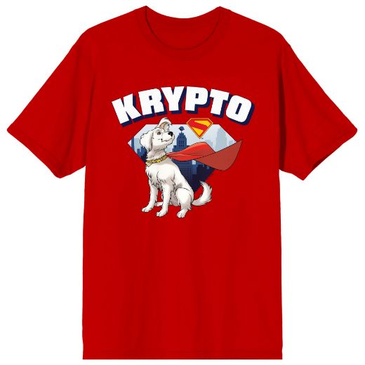 Picture of DC Comics Superman Krypto Logo Unisex Tee