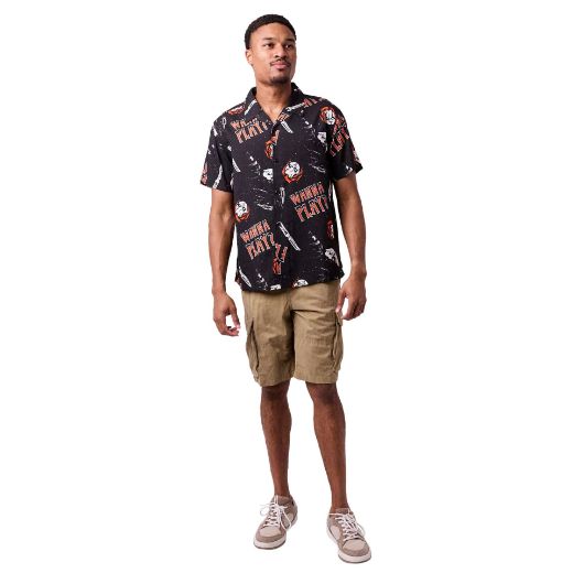 Picture of Chucky AOP Woven Button Up