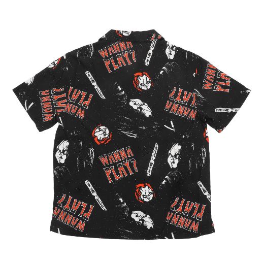 Picture of Chucky AOP Woven Button Up