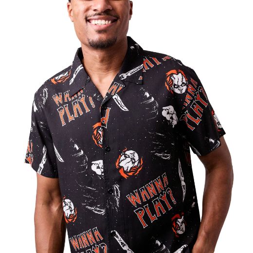 Picture of Chucky AOP Woven Button Up