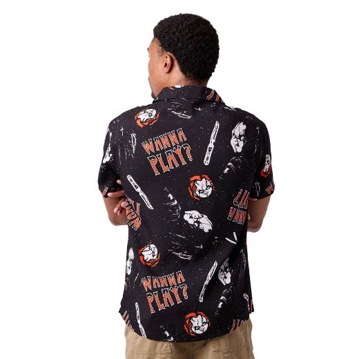 Picture of Chucky AOP Woven Button Up