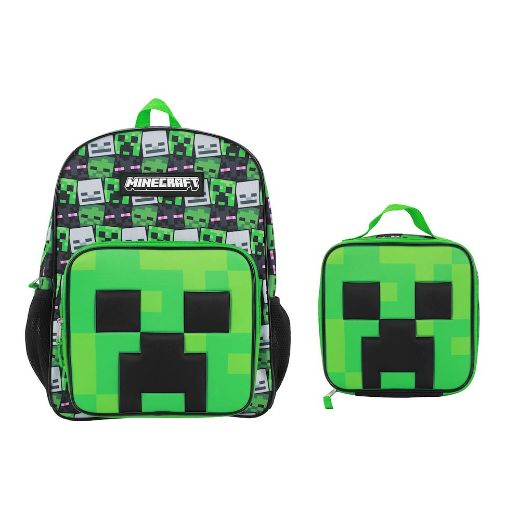 Picture of Minecraft Franchise Youth Lunch Kit & Backpack Set