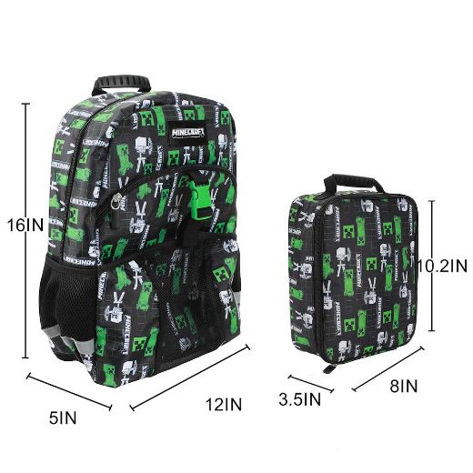 Picture of Minecraft Youth Lunch Kit & Backpack Set