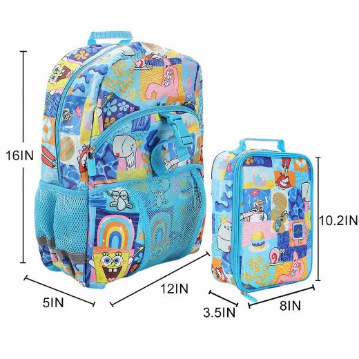 Picture of SpongBob SquarePants Youth Lunch Kit & Backpack Set