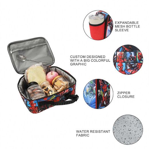 Picture of Marvel Spider-Man Insulated Lunch Tote