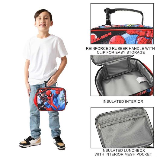 Picture of Marvel Spider-Man Insulated Lunch Tote