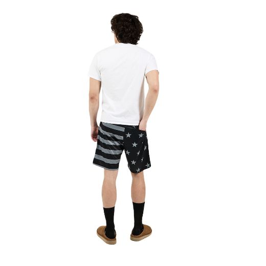 Picture of Bioworld  Stars and Stripes American Flag Active Shorts