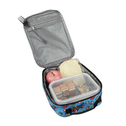Picture of Super Mario AOP Youth Lunch Kit & Backpack Set