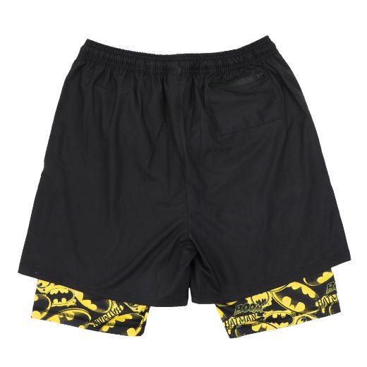 Picture of DC Comics Batman Active Shorts with AOP Liner