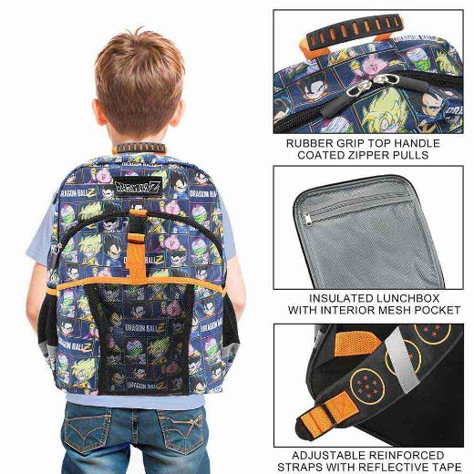 Picture of Dragon Ball Z AOP Youth Lunch Kit & Backpack Set