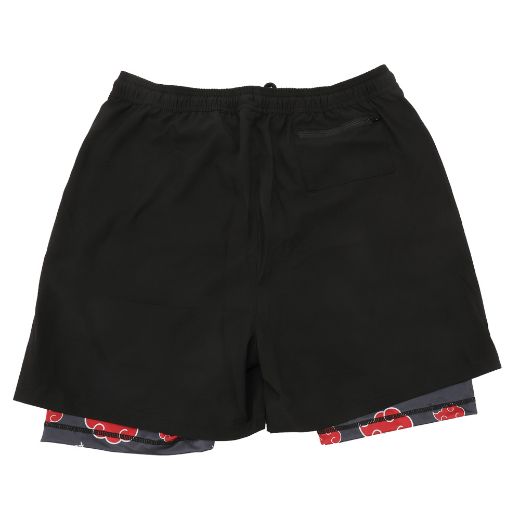 Picture of Naruto Akatsuki Active Shorts with AOP Liner