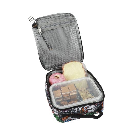 Picture of Hot Wheels Monster Trucks AOP Youth Lunch Kit & Backpack Set