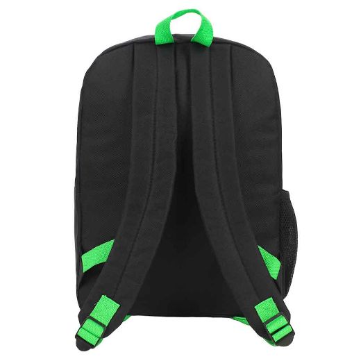 Picture of Minecraft Creeper Youth 5 pc Backpack Set