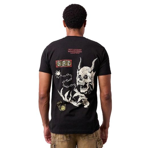 Picture of Stranger Things Hellfire Club Oversized Print Unisex Tee