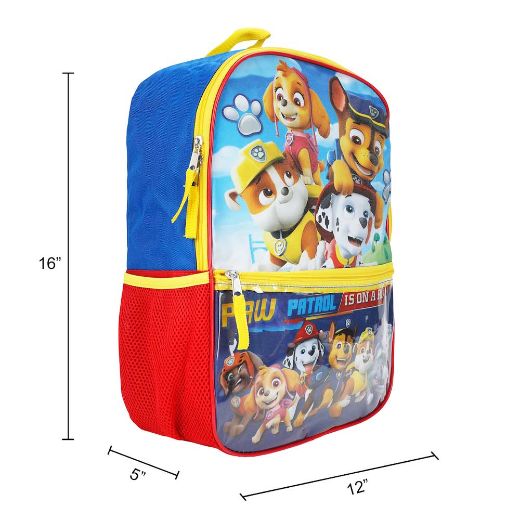 Picture of Paw Patrol Characters 5 pc Youth Backpack Set