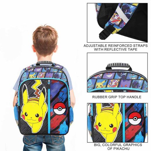 Picture of Pokemon Characters AOP Youth Backpack