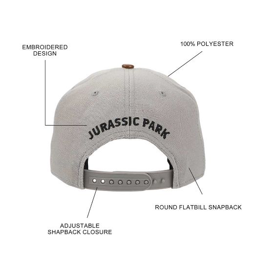 Picture of Jurassic Park Flat Bill Snapback