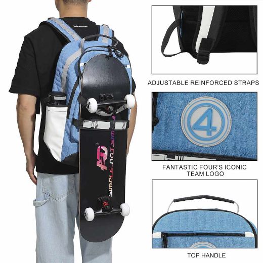 Picture of Marvel The Fantastic Four Suit Up Inspired Backpack