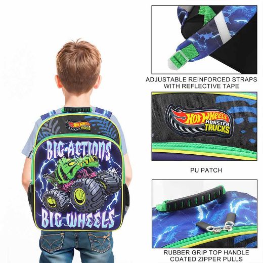 Picture of Hot Wheels Monster Trucks AOP Youth Backpack