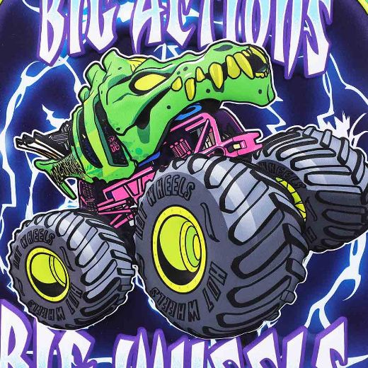 Picture of Hot Wheels Monster Trucks AOP Youth Backpack