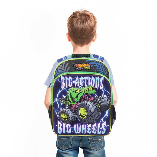 Picture of Hot Wheels Monster Trucks AOP Youth Backpack
