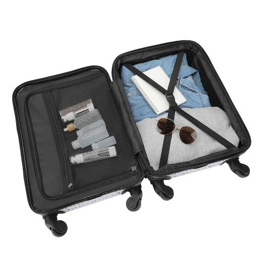 Picture of Disney Winnie The Pooh AOP 20 in. Rolling Luggage