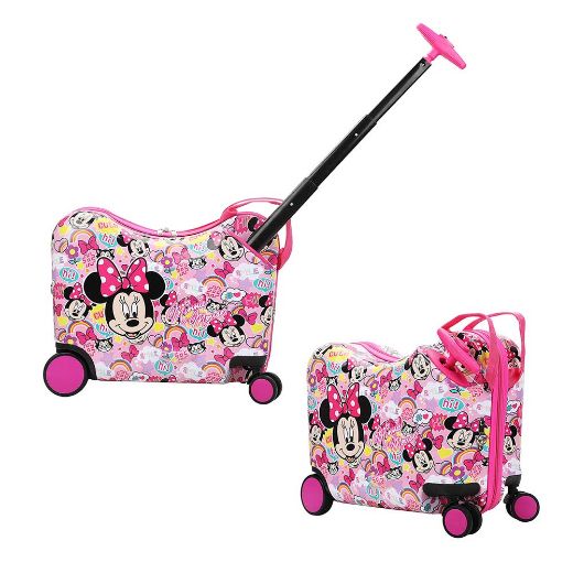 Picture of Disney Minnie Mouse AOP Ride on Luggage