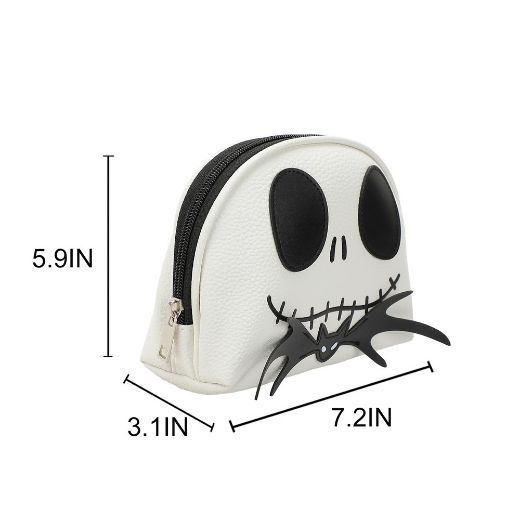 Picture of The Nightmare Before Christmas Jack Skellington Domed Cosmetic Bag 