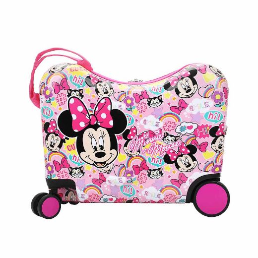 Picture of Disney Minnie Mouse AOP Ride on Luggage