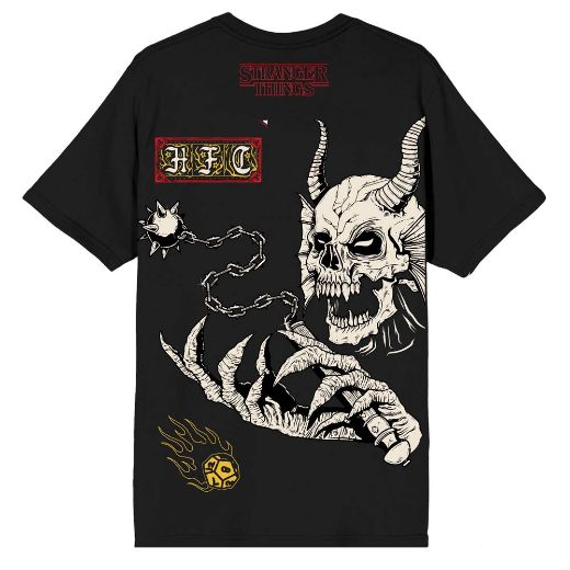 Picture of Stranger Things Hellfire Club Oversized Print Unisex Tee