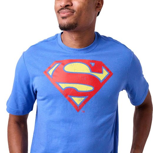 Picture of DC Comics Superman Tee & AOP Short Unisex Lounge Set