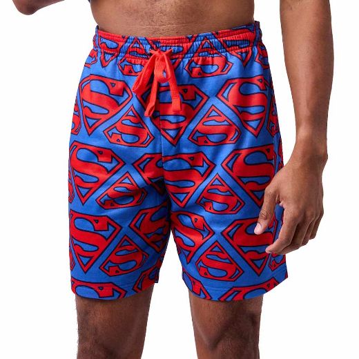 Picture of DC Comics Superman Tee & AOP Short Unisex Lounge Set
