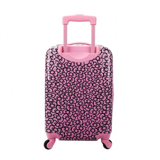 Picture of Hello Kitty Big Face with Pink Bow 20 in. Rolling Luggage