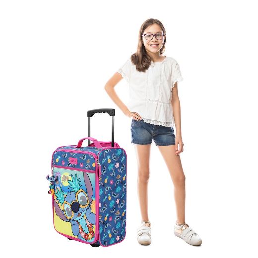 Picture of Disney Lilo & Stitch Soft Sided Rolling Luggage